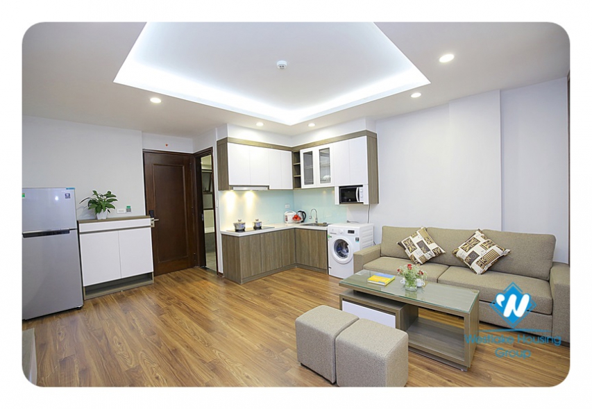 Nice one bedroom apartment for rent in a brand-new building in Ba Dinh